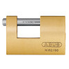 Abus 82/90 90mm Monoblock Brass Shutter Padlock Keyed 8521