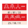 Abus 20/80 80mm Diskus Plus Padlock Key Number 564323