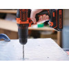 Black & Decker BCD700S1K 2 Gear Hammer Drill 18V 1 x 1.5Ah Li-ion