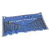 Blue Spot Tools Hex Key Set Pouch 25 Piece Metric & Imperial