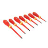 Bahco BAHCOFIT Insulated Screwdriver Set of 7 Slotted / Pozi