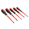 Bahco SLIM ERGO™ Insulated Screwdriver SL/PZ Set 5 Piece