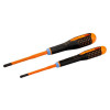 Bahco Insulated ERGO™ SLIM Combi Screwdriver Twin Pack