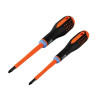 Bahco Insulated ERGO™ Combi Screwdriver Twin Pack PZ1/SL5 & PZ2/SL6