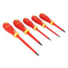 Bahco BAHCOFIT Insulated Scewdriver Set of 5 Slotted / Pozi