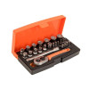 Bahco SL25 Socket Set 25 Piece 1/4in Drive