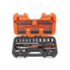 Bahco SL65 Slim Socket Set of 65 Metric 1/4in Drive