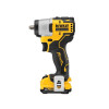 Dewalt DCF902D2 XR Brushless Sub-Compact 3/8in Impact Wrench 12V 2 x 2.0Ah Li-ion