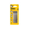 Dewalt Jigsaw Blades for Wood T Shank HCS T101BR Pack of 5