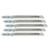 Dewalt Jigsaw Blades for Wood T Shank HCS T144DP Pack of 5