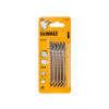 Dewalt Jigsaw Blades for Wood T Shank HCS T101D Pack of 5