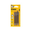 Dewalt Jigsaw Blades for Wood T Shank HCS T101B Pack of 5