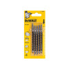 Dewalt Jigsaw Blades for Wood T Shank HCS T144D Pack of 5