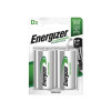 Energiser D Cell Rechargeable Power Plus Batteries RD2500 mAh Pack of 2