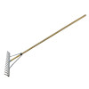 Faithfull Aluminium Landscape Rake Complete with Handle