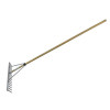 Faithfull Aluminium Landscape Rake Complete with Handle