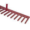 Faithfull 16 Flat Teeth Asphalt Rake - Tubular Shaft