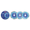 Faithfull Contract Diamond Blade Set 3 115mm