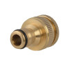 Faithfull Brass Dual Tap Connector 1/2in & 3/4in