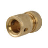 Faithfull Brass Female Water Stop Connector 1/2in