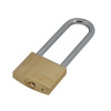 Faithfull Brass Padlock 40mm Long Shackle 3 Keys