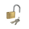 Faithfull Brass Padlock 50mm 3 Keys