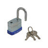 Faithfull Laminated Steel Padlock 30mm 3 Keys