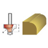 Faithfull Router Bit TCT Rounding Over 1/4in Shank 15.8mm x 9.5mm