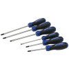 Faithfull Boxed Soft Grip Screwdriver Set, 6 Piece SL/PH/PZ