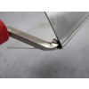 Faithfull Internal Corner Trowel Stainless Steel Soft Grip Handle 4 x 3 x 3in