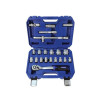 Faithfull Socket Set of 22 Metric 1/2in Drive