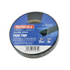 Faithfull Double-Sided Foam Tape Black 25mm x 10m