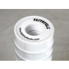 Faithfull P.T.F.E Tape 12mm X 12m White (Pack 10)