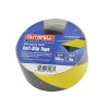 Faithfull Anti-Slip Tape Self Adhesive  50mm x 5m Black / Yellow