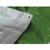 Faithfull Tarpaulin Green/Silver 5.4 x 3.6m (18 x 12ft) 80gsm