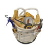 Faithfull Canvas Tool Bucket With Rope Handle