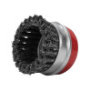 Faithfull Wire Cup Brush Twist Knot 80mm x M14 x 2 0.50mm