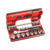 Facom Square Drive 6pt Detection Box Socket Set