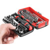 Facom R2NANO Socket Set of 38 Metric 1/4in Drive