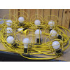 Faithfull Festoon Lights Low Energy 10 LED Bulbs 110V 22m