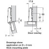 Cupboard Hinge (Pair)