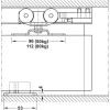 Sliding Door Door Set 2m (50kg Max)