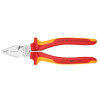 Knipex VDE High Leverage Combination Pliers 180mm