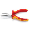 Knipex Snipe Nose Side Cutting Pliers (Radio) VDE Certified Grip 160mm