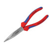 Knipex Bent Snipe Nose Side Cutters Multi Component Grip 200mm (8in)