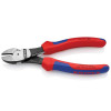 Knipex High Leverage Diagonal Cutters Multi Component Grip With Spring 180mm