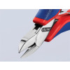 Knipex Electronic Diagonal Cut Pliers - Round Bevelled 115mm