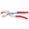 Knipex Plastic Pipe Grip Pliers Plastic Jaws Chrome 75mm Capacity 250mm