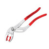 Knipex Plastic Pipe Grip Pliers Plastic Jaws Chrome 75mm Capacity 250mm