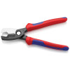 Knipex Cable Shears Twin Cutting Edge Multi Component Grip 200mm